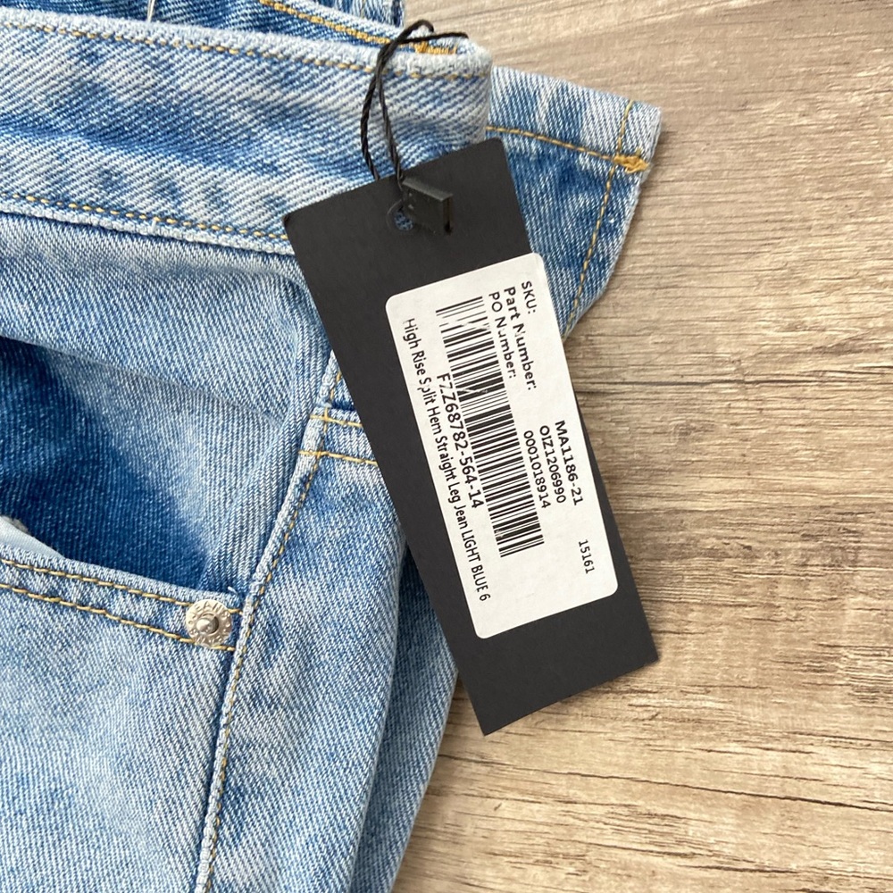 High Rise Straight Jean - Picture 2 of 5